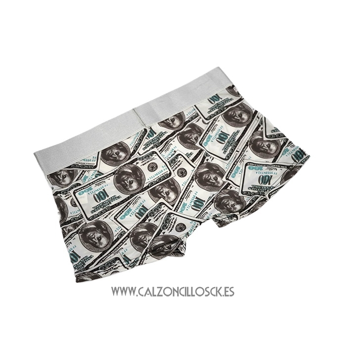 Boxer Calvin Klein Hombre 365 Prints Colors Gris